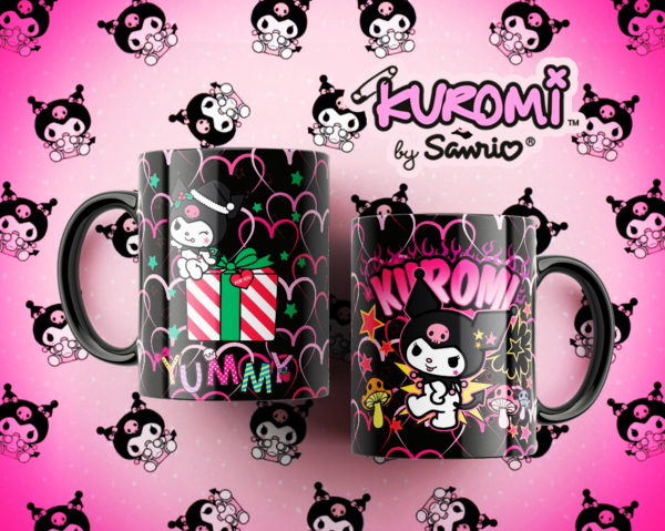 TAZAS KUROMI SANRIO - Imagen 2