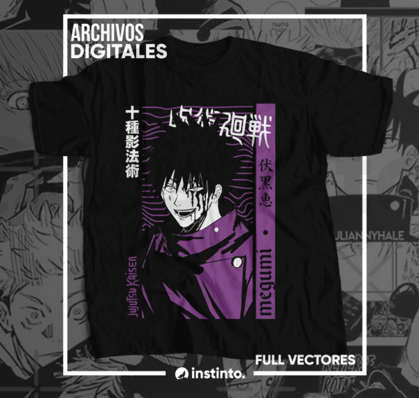 Playeras de Jujutsu Kaisen - Imagen 2